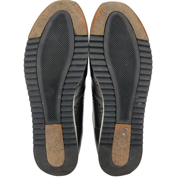 Magnanni Spain Patina Gray Leather Fashion Sneakers Mens 9M Casual Dress Shoes - Picture 3 of 13